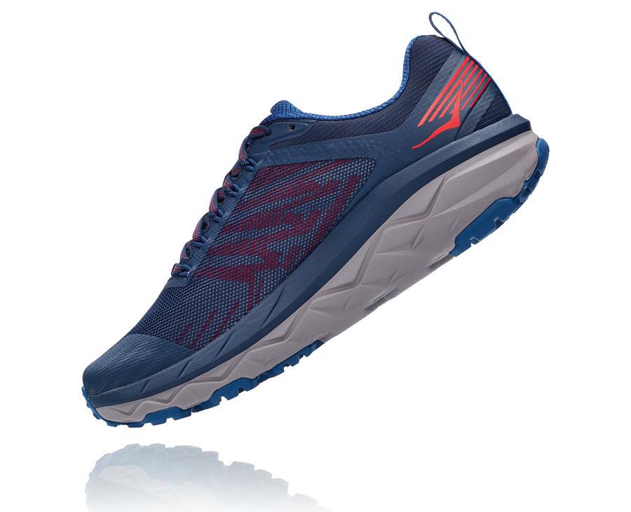 Hoka Australia One One Challenger ATR 5 - Mens Trail Shoes Navy - ZYHOC-9317